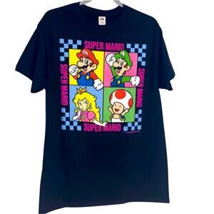 Super Mario Brothers Cotton Tee Shirt Size Medium